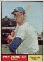 1961 Topps Baseball Cards      023      Don Demeter